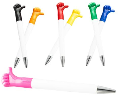 Penne a Sfera Thumbs Up 7 Pz, Grip Comfortevole, Scrittura Scorrevole