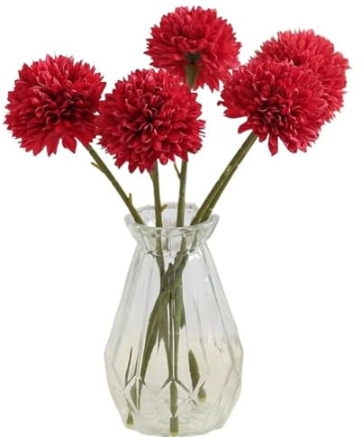 Fiori Finti, Ortensie Finte Realistiche 10 fiori artificiali di tarassaco, bouquet di ortensie finte for la casa, la stanza, il vaso, la decorazione del giardino, la festa di nozze, la sposa, l'orname