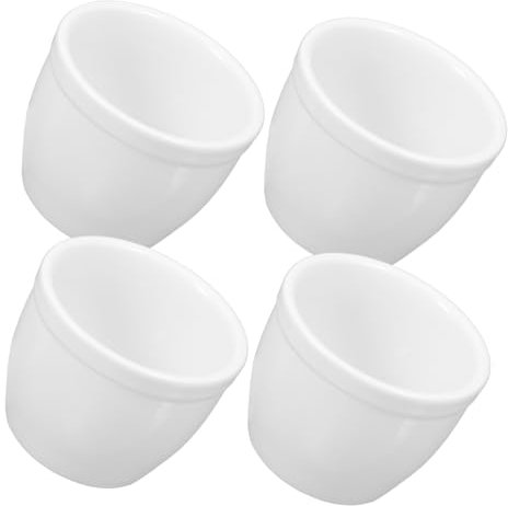 Zerodeko 4 Pezzi Ciotole per Dessert da Eleganti per Gelato e Snack per Feste e Presentazioni Dolci Facile da e