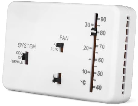 Cabilock Controlador Del Termostato Termostato De Pared Para Autocaravana De Repuesto Para Autocaravana Para Calefacción y Refrigeración