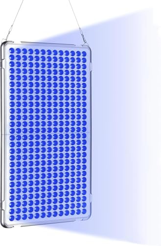 Gesichtsbräuner Solarium für Zuhause, 48 Watt Hautbräunungslicht mit 338 Stück LED, Faltbares Gesichtsbräuner Solarium mit Augenschutz, Bräunungslampe für Gesicht und Körper