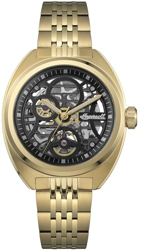 Ingersoll The Wrangler Herrenuhr Edelstahl 44 mm Automatik