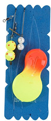 Balzer Inline Plattfisch Blinker System orange/gelb - Meeresmontage, Gewicht:80g