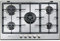 Whirlpool GMR 7522/IXL piano cottura Acciaio inossidabile Incasso Gas