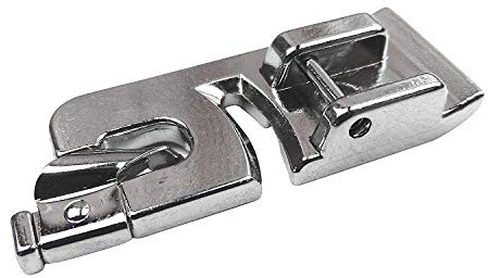 ZickZackNaehmaschine Z.Z.N. Rollsaumfuß 4mm Rollsäumer Nähfuß für Bernette London 7, London 8, Moscow 4, Moscow 5, Chicago 7, Rome 5, Milan 5 Nähmaschinen
