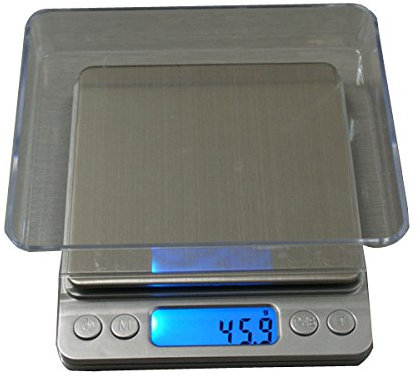 MASUNN Präzisionswaage, 3000 g, 0,1 g, digitale Waage, für Schmuck, Lebensmittel, Diät, Post, Oz