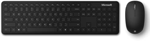 Microsoft QHG-00004 Bluetooth Keyboard and Mouse Set, Black