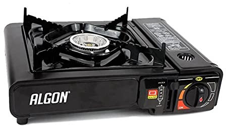 Algon 106649 Hornillo de Gas Portátil, Multicolor, Talla única