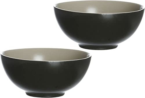 Ritzenhoff & Breker Schalen-Set Buddha-Bowls Morelia, 2-teilig, je 950 ml, Schwarz, Keramik