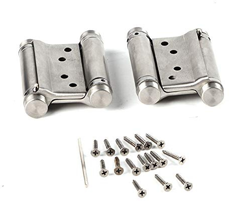 Double Action Spring T ü rscharnier 2Pcs 3 '' Inch Double Action Spring Hinge f u r Saloon Western Bar Pub Cafe Swinging T ü ren