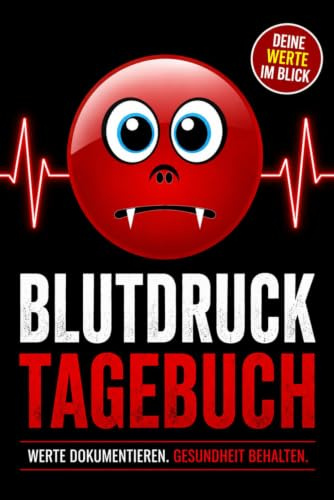 Blutdruck Tagebuch zur Dokumentation von mehr als 2.100 Blutdruckmessungen.: Blutdruckpass für Blutdruck, Puls, Blutzucker, Wohlfühlindikator. Handliches Format ca. A5 (6x9 in) (Blutdrucktagebücher)