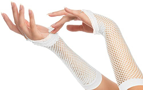 Balinco Rockige Netzhandschuhe 80er / 90er Jahre für Damen & Mädchen