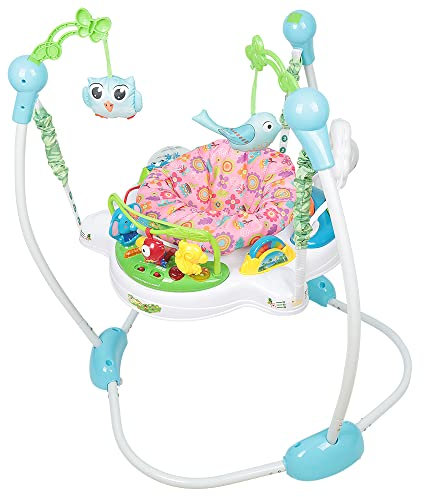 Jumperedoo, 360-Grad-Drehspaß mit fröhlicher Musik, Lichtern und Geräuschen, für Babys und Kleinkinder