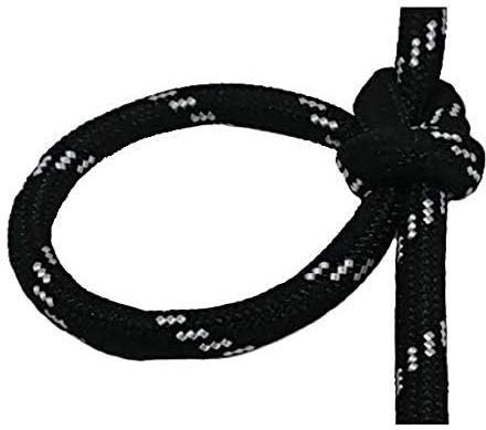 Dyneema SK78 Corde solide pour yacht nautique bateau bateau camping (4 mm noir moucheté) 10 m
