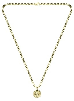 BOSS Jewelry Collar con Colgante para Hombre Colección NORTH en Oro Amarillo - 1580549