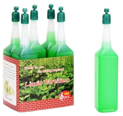 Magischer hydroponischer Flüssigdünger, hydroponische Nährlösung für Zimmerpflanzen, flüssiger konzentrierter Hydro-Gartendünger für Hydroponik-Systeme, Topf-Zimmerpflanzen, Blumen, Gemüse (6pcs)