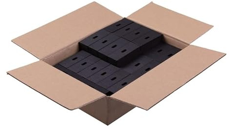 DECKLINE Abstandshalter Kunststoff - 100 Stück - 30x80x20mm - Set - Distanzklötze für Fußböden, Fenstern, Türen - Verglasungsklötze - Unterlegplatten - Fensterklötze