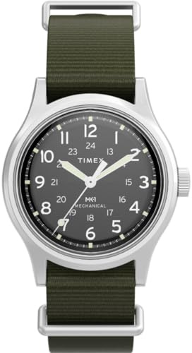 Timex Analog handhiss armbandsur för män, MK1, Grön, Armband