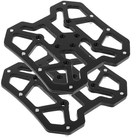 Abaodam Klickpedal-aufsätze Universeller Pedalkonverter Klickpedal-Upgrade Klickpedale Umrüsten Flatpedale Klickpedalplattform Fahrradpedaladapter Pedaladapter Aus Aluminiumlegierung Flatp