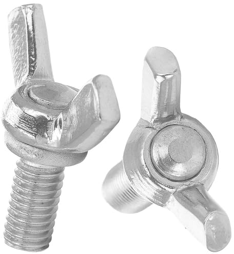 5 Stück Flügelschrauben M8x30 amerik. Form Flügel Schrauben ähnl. DIN 316 Edelstahl A1 WIBTEC®