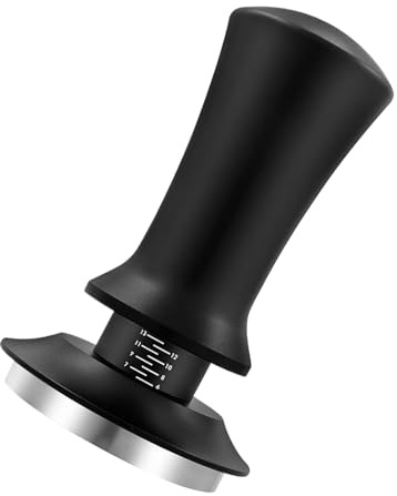 Presse Café Manuel,Presse Café 53 mm à Profondeur Réglable avec Marques de Graduation - Outil Calibré pour Machine à Portafiltre Préparation de - Usage Domestique en Cuisine