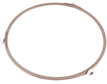 TOYANDONA Mikrowelle Drehring 22cm Durchmesser 1,4Cm Rad Drehteller Halter mit Korrosionsbeständigkeit und Hoher Tragfähigkeit 2 Stück