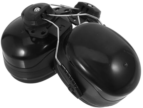 LIFKOME Cuffie Antirumore per Casco Protezione Orecchie Regolabili Comfort Lungo Uso Sicurezza Industriale Riduzione Rumore per Lavoro Edile