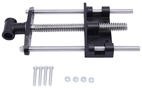7 Zoll Holzschraubstock, Spannzange für Hobelbank, robuster Stahl-Schraubstock für präzise Holzbearbeitung, einstellbare Spannkraft, ideal für Werkstatt & Heimwerker