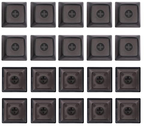 HDOYTXXM 20 tappi per tasti PBT senza incisione, profilo XDA, altezza 1U, colorazione, sublimazione, per interruttori