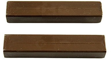 SN-TEC Hartwachs Nußbaum mittel P35 (2 Stangen)