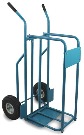 BITUXX® Brennholz Sackkarre Kaminholzkarre Brennholzkarre Holzkarren Holztransporthilfe mit Luftbereifung bis 100kg