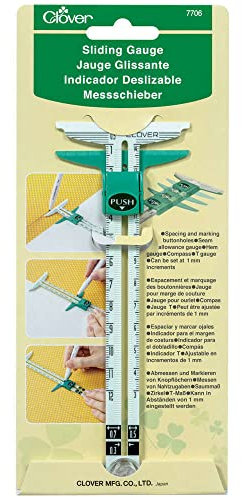 Clover Schieblehre CL7706, Kunststoff, Colourful, One Size