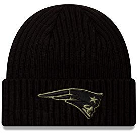 New Era Salute to Service Wintermütze - New England Patriots