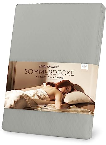 Formesse Bella Donna Sommer- und Tagesdecke Platin, 150x220 cm
