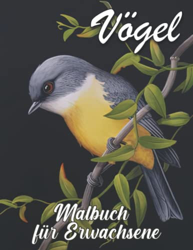 Vögel Malbuch für Erwachsene: Ein fliegendes Tier mit 30 hochwertigen Bildern zum Ausmalen und Entspannen | Geschenke für Kinder, Jugendliche und mehr Altersgruppen an besonderen Tagen