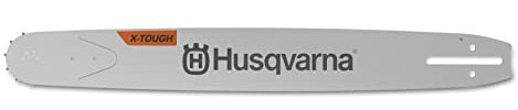 Husqvarna X-Tough Barra per Motosega da 16 Pollici, Passo 3/8, Calibro .058 Pollici e collegamenti di Guida da 60 cm