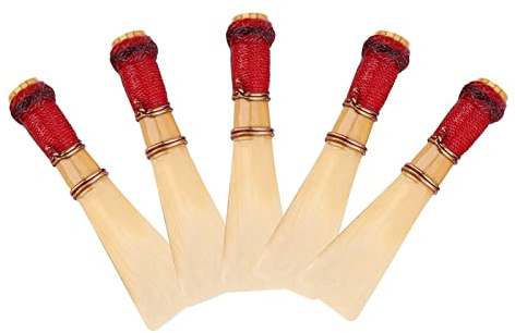 Bassoon Reeds, 2.24inch Reed Length, 5Pcs Medium Bassoon Accessories Bassoon Reed Replacement
