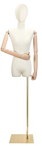 VNNHGB Schneiderpuppe Schaufensterpuppe weiblich Schneiderpuppe mit Arm Stereo Cropping ns Schaufensterpuppen Schaufensterpuppen für Kleider (#