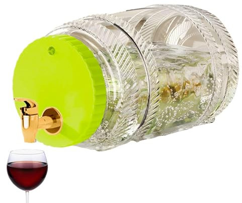 Large Capacity Water Pitcher With Lid – Distributeur de thé avec pointe, résistant à la chaleur Jug For Tea, jus, and Beverage Storage Iced Tea Pitcher With Lid – Distributeur de boissons polyvalent,