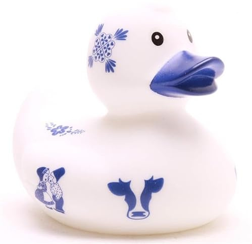 Duckshop I Traditionelle niederländische Badeenten (Badeente Delfter Porzellan)