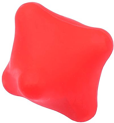 Ipetboom Silicone Massageball Für Tiefe Muskelentspannung Handmassageball Rot Tragbar Für Yoga Fitness Und Erholung Für Ältere Menschen Und Berufstätige
