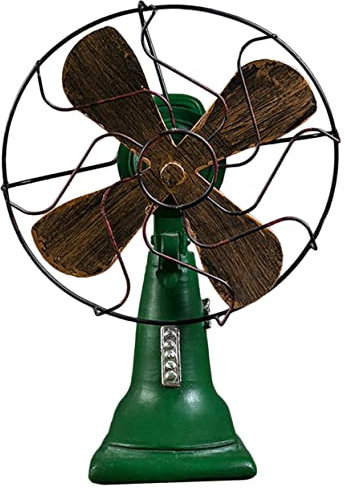 SWOOMEY Décoration De Bureau Rétro Ornement De Ventilateur Vintage Pour Table Accessoire De Maison Et Bureau Détails Élégants