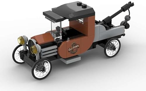 Stone Heap | Tow Truck | Little Classics | 106 Klemmbausteine | Modellbausatz für Oldtimer-Fans & Sammler | Nr. 2 von 4 Sammelserie