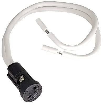 4x Lampenfassung G4 GU4 GZ4 12V mit 12,5 cm Silikonlitze Thermoplast Steckfassung