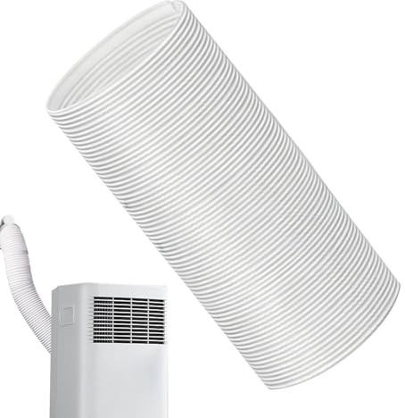Tuyau Climatiseur Mobile, 3 Mètres Télescopique Tuyau D'évacuation D'air Flexible, Pour Climatisation, Déshumidificateur,Sèche Linge, Bureau Chambre Maison Dortoir Appartement Entrepôt