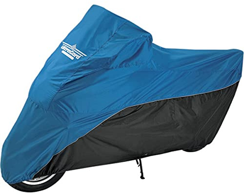 UltraGard (4-472BB Motorradabdeckung, Blau/Schwarz