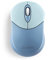 Perixx PERIMICE-802BL Wireless Bluetooth Mouse - Portable Design - Compatible with Windows, iOS, and Android PC, Laptop, Tablet, and Smartphone - Blue
