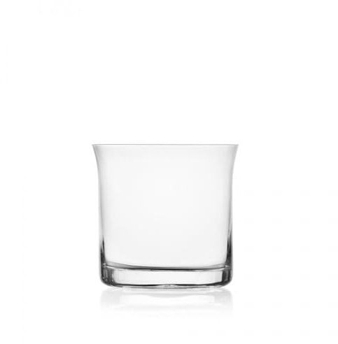 Ichendorf Milano Bicchiere Old Fashioned | Collezione Naviglio | 34 cl | Crystal | Soffiato a Bocca e Lavorato a mano
