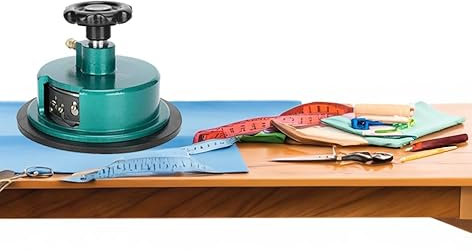KOSDFOGE Stoff-Probenschneider, 100 cm², rund, GSM-Schneider/Textilteppich-Probenschneider, Gewichtstestschneider für Stoffgerät, Gewichtsinstrument, Sampler, Papierschneiden