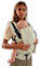 Amarsupiel - Babytrage Ergonomisch Neugeborene - Bequem und Einfach Anzupassen - Tragetuch für Neugeborene aus Baumwolle - Organisch & Atmungsaktiv - Kindertrage Rucksack (Mint)